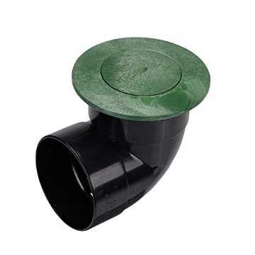 Picture of Nds 422G NDS 422G Pop-Up Drainage Emitter with Elbow fits 4-Inch Sewer and Drain Pipe, Works with Drainage Systems Including Catch Basins, Green (EA)