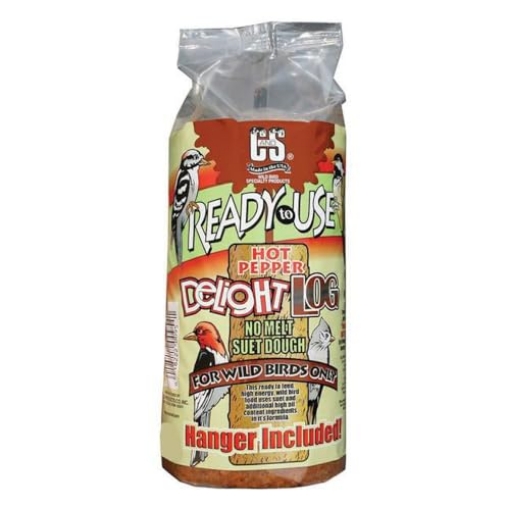Picture of C&S PRODUCTS 100214278 C&S Hot Pepper Delight Assorted Species Wild Bird Food Beef 1 Lb (EA)