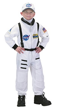 Picture of AEROMAX AR53SM Aeromax Jr. Astronaut Suit with Embroidered Cap, White, size 4/6 (EA)