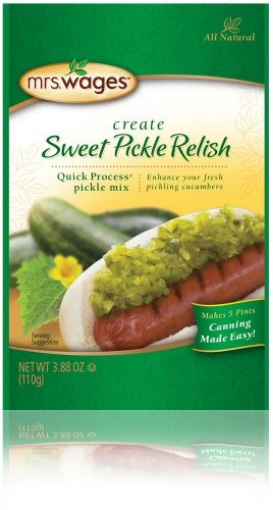 Picture of MRS. WAGES W660-J4425 Mrs. Wages Quick Process Sweet Pickle Relish Mix (PK-12-EA)