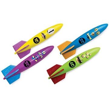 Picture of SWIMWAYS 6069524 SwimWays Toypedo Bandits Pool Diving Toys - Pack of 4 (EA)
