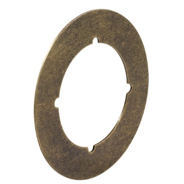 Picture of Prime U9498 Prime-Line U 9498 3-1/2 In. Antique Brass Plated Back Plate (2 Pack) (EA)