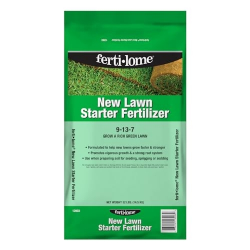 Picture of VOLUNTARY PURCHASING GROUPS INC 13903 Fertilome (13903) New Lawn Starter Fertilizer 9-13-7 (32 lbs.) (EA)