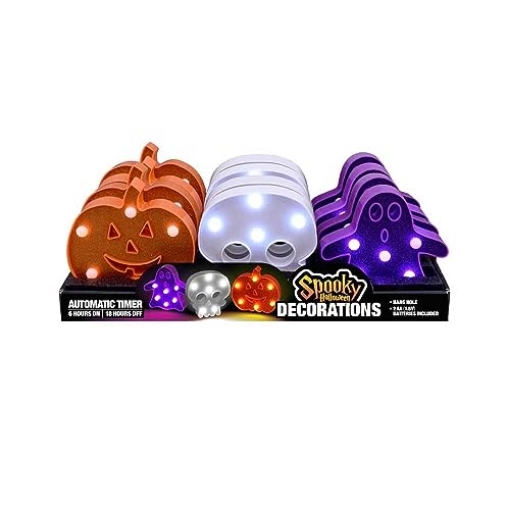 Picture of MAGIC CHEF 702929 Magic Seasons 702929 Led Halloween Spooky, 1.5 Volt (Pack of 12) (PK-12-EA)