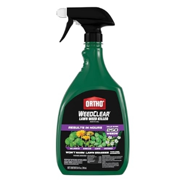 Picture of THE SCOTTS MIRACLE-GRO COMPANY 0449505 Ortho WeedClear Lawn Weed Killer Ready-to-Use1 - Results in Hours, Kills Dollarweed, Dandelion, Clover and Chickweed to the Root, Won't Harm Lawn Grass When Used as Directed, 24 oz. (EA)