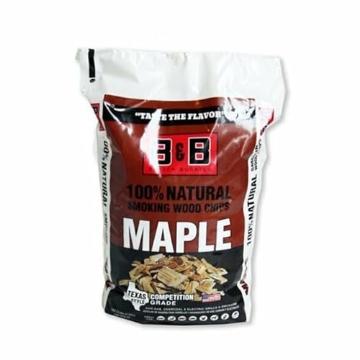 Picture of B&B CHARCOAL 00127 B&B Charcoal Maple Wood Smoking Chips 180 cu. in. - Case of: 1 (EA)