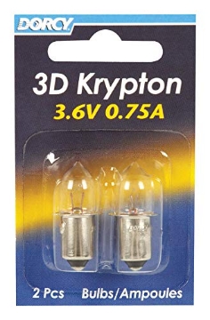 Picture of Dorcy 41-1661 Dorcy 41-1661 3 D Krypton Bulbs 2 Pack (PK-12-EA)