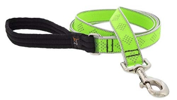 Picture of Lupine Collars & Leads 48159 Lupine Reflective Dog Leash 6-Foot by 1" Wide Green Diamond (EA)