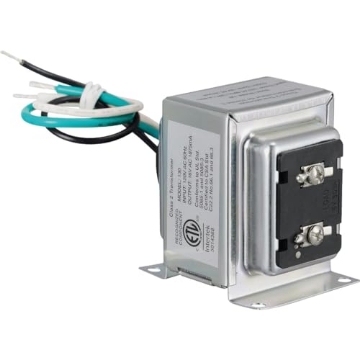 Picture of Heath Zenith 18000071 16VAC/30VA Lock Nut Wired Transformer Compatible with Most Smart Video Doorbells and Any Wired Chimes and Buttons (EA)