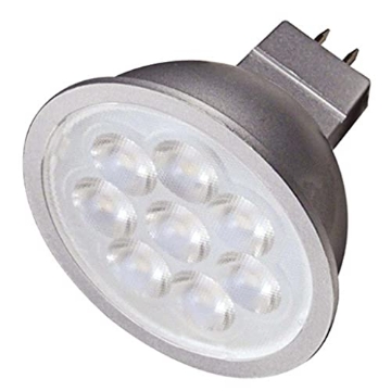 Picture of SATCO PRODUCTS INC S8605 Satco Nuvo Lighting S8605 Accessory - 1.78 Inch 6.5W MR16 LED GU5.3 Base Replacement Lamp, Silver Back Finish (EA)