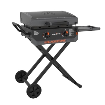 Picture of Blackstone 2401 Blackstone 2401 Iron Forged 22" Griddle with Flexfold Legs, Powder Coated Steel, Black (EA)