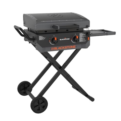 Picture of Blackstone 2401 Blackstone 2401 Iron Forged 22" Griddle with Flexfold Legs, Powder Coated Steel, Black (EA)