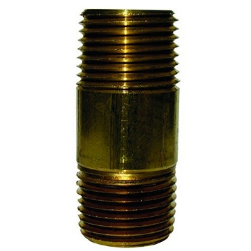 Picture of JMF COMPANY 47001 Jmf Nipple 1/4 " X 3-1/2 " Red Brass Bulk (PK-10-EA)