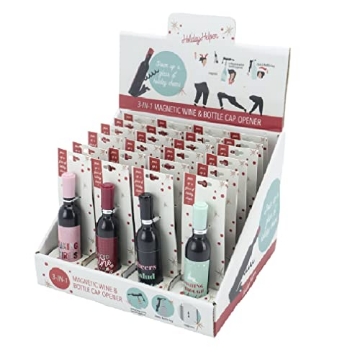 Picture of DM MERCHANDISING XCRK24 Dm Merchandising Xcrk24 Holiday Helper Wine & Bottle Cap Opener (PK-24-EA)