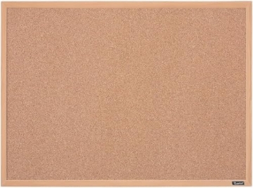 Picture of Quartet 35-380342Q Quartet 35-380342Q Corkboard, Framed Bulletin Board, 17" x 23" Cork Board, Oak Finish Frame, Brown (EA)