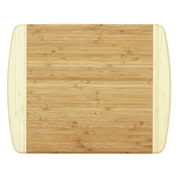 Picture of HOLLYWOOD CHAIRS INC 20-1200 Totally Bamboo Kauai Cutting Board – Durable Bamboo Wood Chopping Board for Kitchen Prep, Serving, and Charcuterie, Knife-Friendly and Easy to Clean, 14.5 x 11.5 Inches (PK-6-EA)