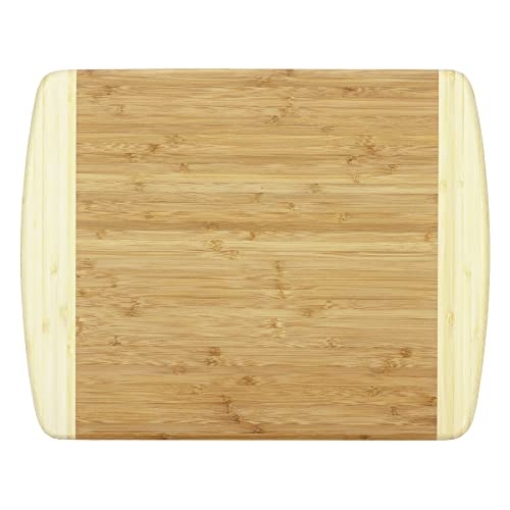 Picture of HOLLYWOOD CHAIRS INC 20-1200 Totally Bamboo Kauai Cutting Board – Durable Bamboo Wood Chopping Board for Kitchen Prep, Serving, and Charcuterie, Knife-Friendly and Easy to Clean, 14.5 x 11.5 Inches (PK-6-EA)