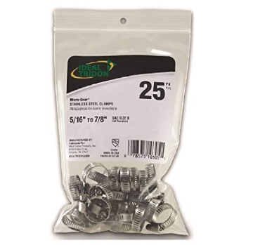 Picture of IDEAL TRIDON 6260650 Ideal 6260650 Stainless Steel Hose Clamps, No Size, Nickel (EA)