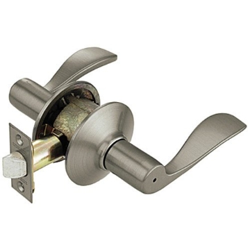 Picture of Ingersoll Rand F40ACC619 Schlage Accent Satin Nickel Privacy Bed Bath Door Lever F40 acc 619 (EA)