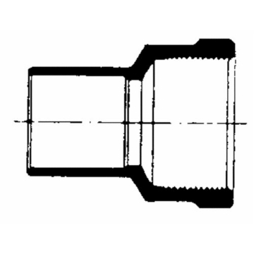 Picture of NIBCO INC W01070J Mueller Streamline 3/4 in. Compression x 3/4 in. Dia. FPT Copper Female Adapter (EA)