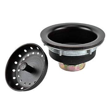 Picture of THE KEENEY MANUFACTURING COMPANY K5435VB Keeney K5435VB Stainless Steel Kitchen Sink Strainer with Fixed Post Basket, Venetian Bronze (EA)