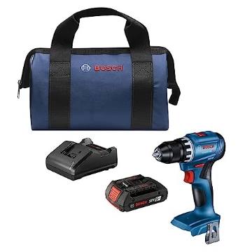 Picture of BOSCH SECURITY SYSTEMS, INC GSR18V-400B12 Bosch GSR18V-400B12 18V Compact Brushless 1/2 In. Drill/Driver Kit with (1) 2 Ah Standard Battery (EA)