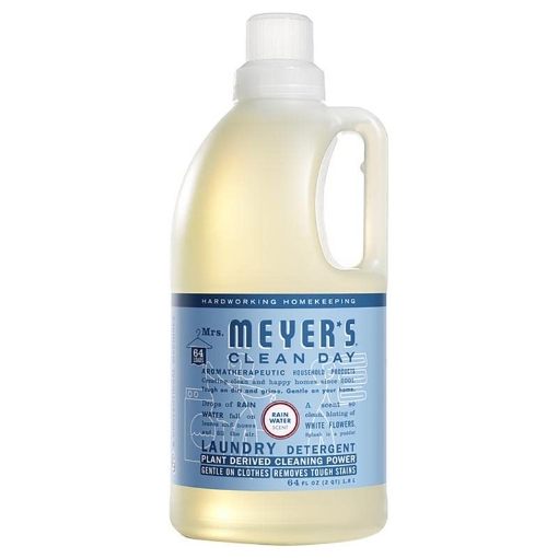 Picture of MRS. MYERS 325237 Mrs. Meyer's Clean Day Rain Water Scent Laundry Detergent Liquid 64 oz. 1 pk - Case Of: 6;6 (PK-6-EA)