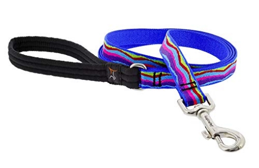 Picture of Lupine Collars & Leads 68809 Dog Leash by Lupine 3/4" Wide Ripple Creek Design 6-Foot Long with Padded Handle (EA)