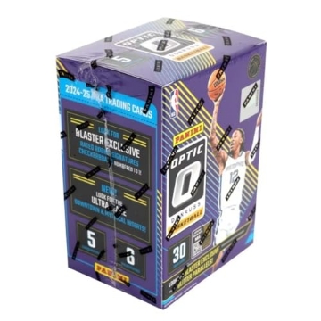 Picture of 2024-25 DONRUSS OPTIC NBA 2-18004-20 2024–25 Panini Donruss Optic Basketball Blaster Box – Official NBA Trading Cards – Rated Rookies, Holo Parallels & Inserts – Sealed Retail Box (EA)