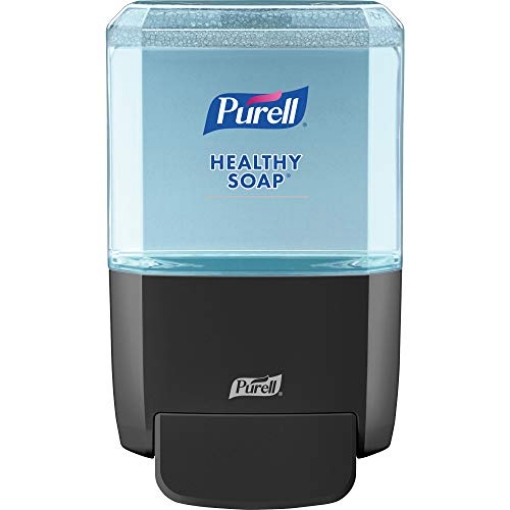 Picture of GOJOINDUST 5034-01 PURELL® ES4 Soap/Sanitizer Dispenser, 11.4" x 4.9" x 8.2", Graphite (EA)