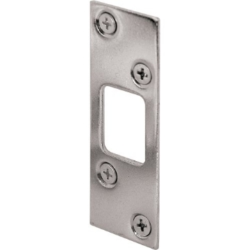 Picture of Prime E 2292 Prime-Line E 2292 Nickel Plated, High Security Deadbolt Strike (Single Pack) (EA)