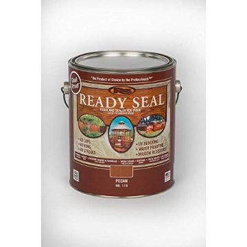 Picture of READY SEAL INC 115 Ready Seal Goof Proof Semi-Transparent Pecan Oil-Based Wood Stain and Sealer 1 gal.4 (PK-4-EA)