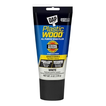 Picture of DAP 7079800585 DAP Plastic Wood All Purpose Latex Wood Filler, White, 6 Oz - Packaging may vary (EA)