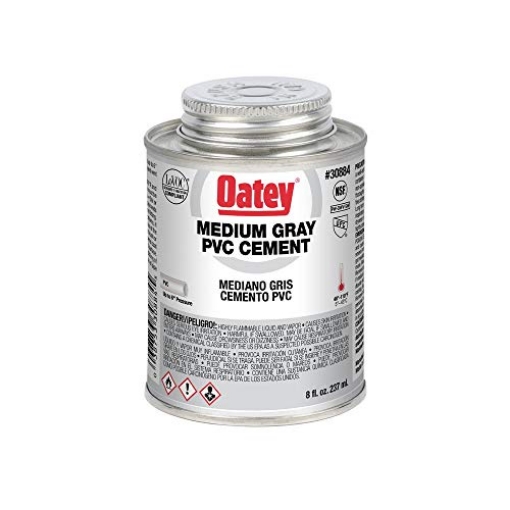 Picture of OATEY CO 30884 Oatey 30884 Hydraulic Cements, 8-Ounce, Gray, No Size, No Color (EA)
