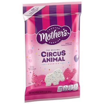 Picture of MOTHERS 710529 Mothers Circus Animal Grab n'Go Original Cookies 3 oz (PK-6-EA)