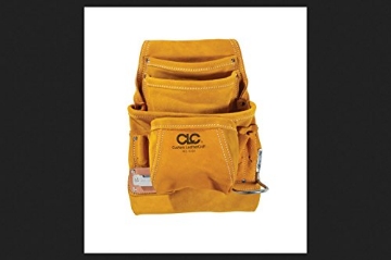 Picture of CLC 533X Custom LeatherCraft PK533X 10-Pocket Carpenter's Nail and Tool Bag with Web Belt (EA)