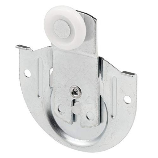 Picture of Prime N 6648 Slide-Co 161371 Closet Door Roller, Front, 1/8- In. Offset, 7/8- In. Nylon Wheel (2 Pack) (EA)