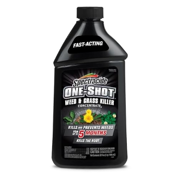 Picture of SPECTRUM PRODUCTS INC HG-97188 Spectracide One-Shot Weed & Grass Killer, 32 Ounce Concentrate, One Application Kills and Prevents Weeds for up to 5 Months (EA)