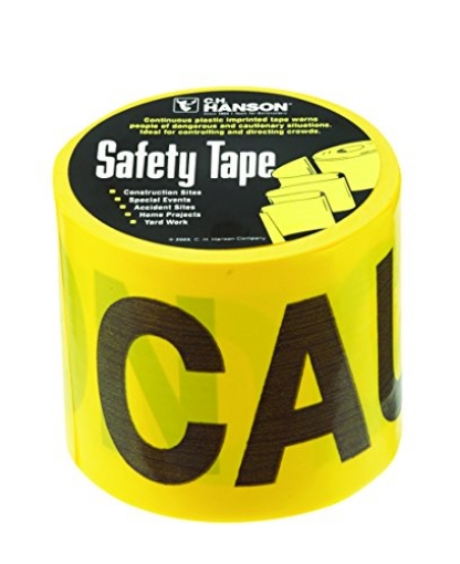 Picture of CH Hanson 15001 Hanson CH Tape BARACADE CAUTION200 MfrPartNo 15001 (EA)