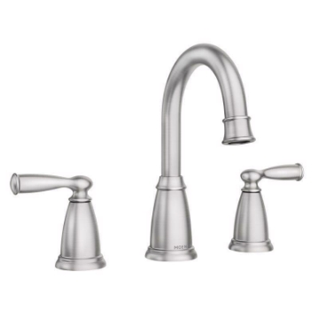 Picture of Moen 84947SRN MOEN Banbury 8 in. Widespread Double Handle High-Arc Bathroom Faucet in Spot Resist Brushed Nickel (EA)