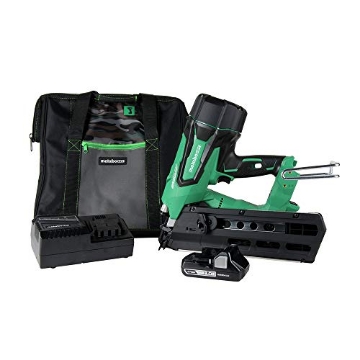 Picture of METABO HPT NR1890DRSTM Metabo HPT Cordless Framing Nailer Kit, 18V, Brushless Motor, 2" Up To 3-1/2" Framing Nails, Compact 3.0 Ah Lithium Ion Battery, Lifetime Tool Warranty (NR1890DRS) (EA)