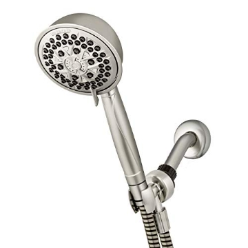 Picture of Waterpik XFT-769E Waterpik High Pressure Powerpulse Massage Hand Held, Brushed Finish, Detachable Shower Head with 7 Spray Settings, ‎XFT-769E (EA)