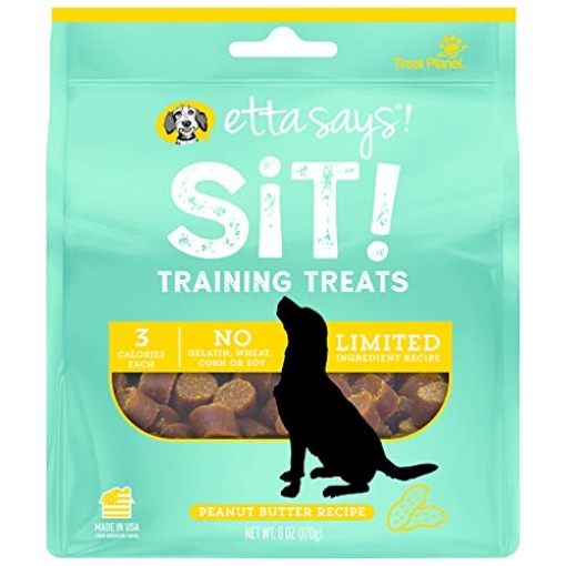 Picture of ETTA SAYS! 44700811 etta says! Dog SIT Training Peanut Butter 6OZ (EA)