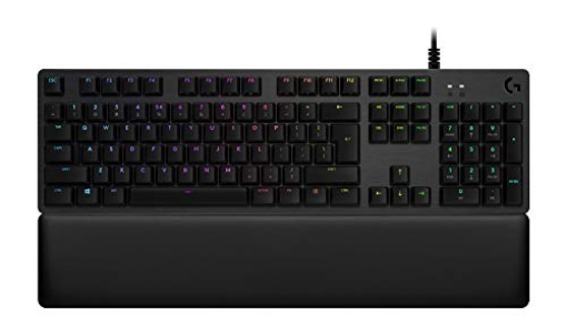 Picture of Logitech Core 920-009322 Logitech G513 Carbon LIGHTSYNC RGB Mechanical Gaming Keyboard with GX Brown switches (Tactile) (EA)