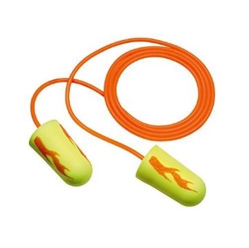 Picture of 3M 311-1252 Ear 311-1252 E-a-rsoft Yellow Neon Blast Ear Plug (BX-200-PR)
