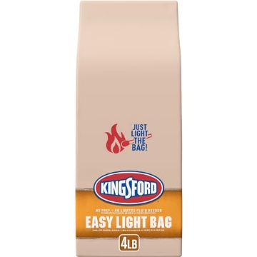 Picture of KINGSFORD CO 32102 Kingsford Easy Light Bag Charcoal Briquettes, BBQ Charcoal for Grilling, 4 Pounds (Package May Vary) (EA)