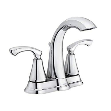 Picture of Moen WS84876 Moen WS84876 Two-Handle High Arc Bathroom Faucet, Chrome (EA)