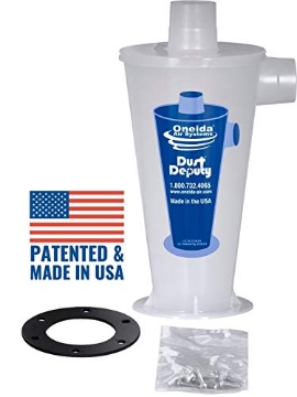 Picture of ONEIDA AIR SYSTEMS INC AXD001004 Oneida Air Systems Dust Deputy DIY Anti-Static Retrofit Cyclone Separator for Wet/Dry Shop Vacuums (DD DIY) (EA)