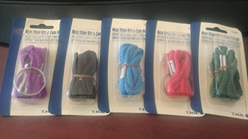 Picture of HILLMAN 701314 Neck Cord Strap Lanyard, Key, Card and Badge Holder, Color May Vary (PK-5-EA)