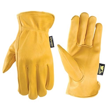Picture of WELLS LAMONT 984LC Wells Lamont Full Leather Men's Driving Gloves for Light-Duty Work, Large 984 (EA)